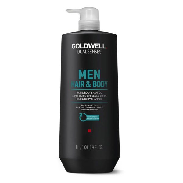Goldwell Dualsenses Men Hair & Body Shampoo 1000 ml